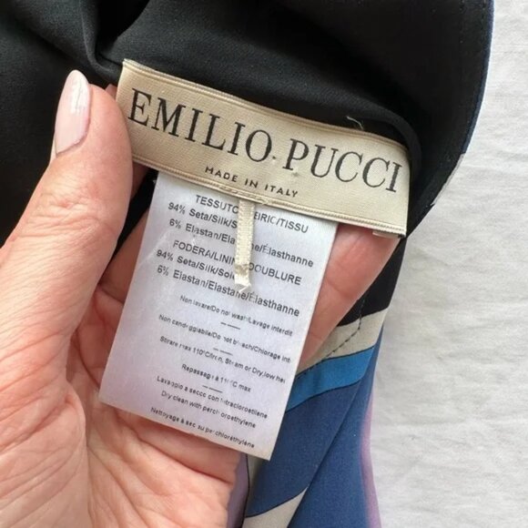 PUCCI GOWN - Silk Mermaid Maxi Printed - Picture 15 of 16